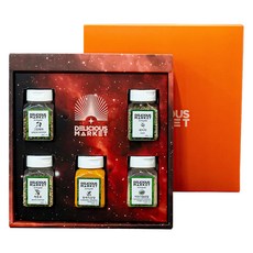 DELICIOUS MARKET 全新優質香草胡椒 5 種禮品組 700 克, 1組