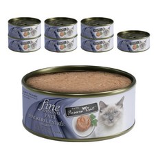 퍼시캣 전연령용 고양이 파인다이닝 파테형 주식캔, 고등어, 80g, 8개