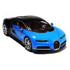 bbUrago 1:18 布加迪凱龍合金模型車 壓鑄, 藍色, 1個