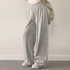 WIDHUILIN 女款Smoothie寬版運動褲 (長版/短版/基本款 3種褲長)