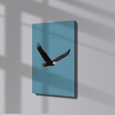 타공판닷컴 폴리아트 이글 인테리어용품 UV프린팅타공판 600 x 800 mm, 혼합색상, 1개