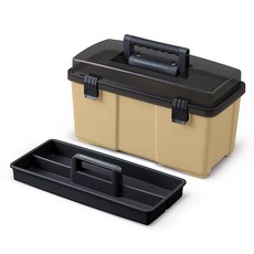 IRIS OHYAMA 愛麗思歐雅瑪 工具收納盒 米色 ODM-500, 1個