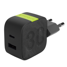 InfinityLab 30W 2孔多功能高速充電器轉接頭, 1個, 黑色