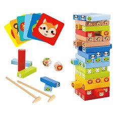 TOOKY TOY 拓客 原木堆疊玩具 704A, 1個