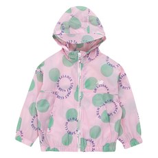 뉴발란스키즈 아동용 Baseball 홑겹 패턴 나일론 바람막이