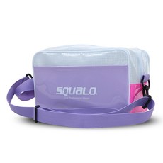 스쿠알로 사각 수영가방 SQB-100, 퍼플 + 핑크