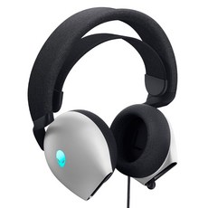 DELL Technologies 戴爾 Alienware 有線遊戲耳機, AW520H, 月光