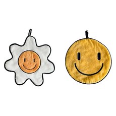 Salda LB Smile 廚房毛巾2件組, 1套, 花朵, 快樂