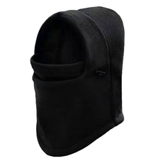 Jae Jae Market 冬季刷毛防寒巴拉克拉瓦帽 GEP-3, 黑色