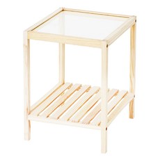 comet Home 簡約玻璃收納置物架 350, 自然色