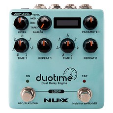 Nux NUX Duotime NDD-6 雙重延遲效果器, 1個, 單一商品