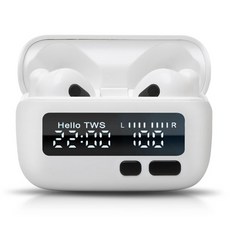 브리츠 프리미엄 레트로 블루투스이어폰 FreePods 화이트 4시간 방수가능