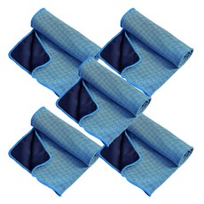 쿨링 드라이 스포츠타월, 블루, 5개