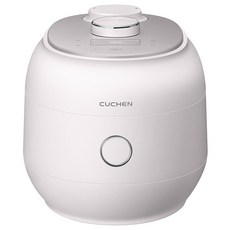 CUCHEN 酷晨 121ME 全不鏽鋼IH電磁壓力電鍋 3人份, CRT-RPS0310BW, 櫻花白