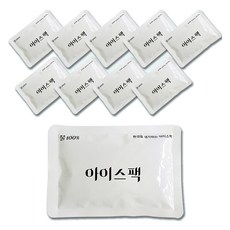 아이엔피 물100 화이트 아이스팩, 1개입, 10개