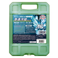 JEJ ASTAGE 迷你便攜式冰點下保冷冰袋 零下15度 1000 綠色, 1個, 1入