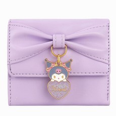 WINGHOUSE 三麗鷗 女用 酷洛米 蝴蝶結亮點 錢包