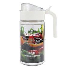 TAKEYA Fresh Rock調味瓶, 1個, 550ml