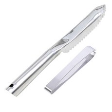 Knife Mall 魚鱗去除器 + 圓頭魚刺夾 105mm, 單一顏色, 1套