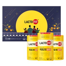 Chong Kun Dang 鍾根堂 LACTO-FIT Gold益生菌粉中秋禮盒+購物袋, 2g, 1個