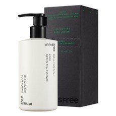 INNISFREE Isle Number身體乳 綠茶水潤精華款, 300ml, 1瓶