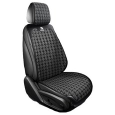 Ez2mk 하운드투스 패션 디자인 자동차 시트 앞좌석 세트 MS-90, 블랙, 1세트