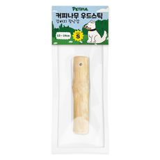 페티풀 커피나무 우드스틱 강아지 장난감, 1개