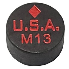 Diamond USA 撞球皮頭 M13, 1個, 黑色