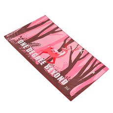 361 飛躍繽紛超細纖維運動毛巾, 1個, 2 粉紅鹿