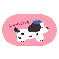 EVER HOUSE 可水洗動物矽藻土腳踏墊, 1個, F款