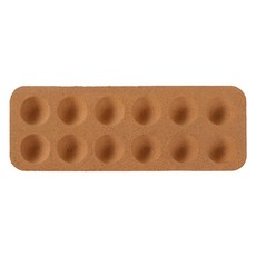 American Road 軟木雞蛋托盤 12格 RK2142, 1個, 單一顏色