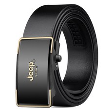 Jeep Spirit 男用休閒天然牛皮皮帶 + 收納盒組 BT0475
