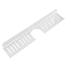 Block Mart 浴室洗手檯U型免鑽孔置物架, 1個, 白色