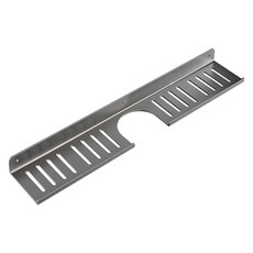 Block Mart 浴室洗手檯U型免打孔置物架, 1個, 灰色