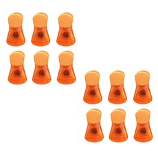 만들하비 냉장고 집게 자석 마그넷 클립, 12 오렌지, 12개