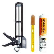 World Clean 美工刀 矽利康槍 + 橡膠刮刀 + 白色矽利康, 1套