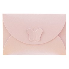 Maket Gamseong 蝴蝶亮點紙袋, 粉紅色, 25個