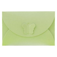 Maket Gamseong 蝴蝶亮點紙袋, 綠色, 25個