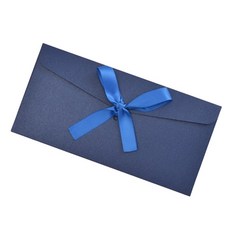 Maket Gamseong 彩帶信封, 海軍藍, 20個