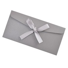 Maket Gamseong 彩帶信封, 灰色, 20個
