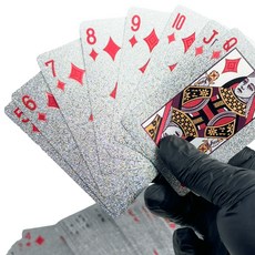 Nicos 撲克王牌, 銀色, 1個