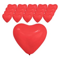ALL THAT PARTY 心形氣球, 100個, 深紅色
