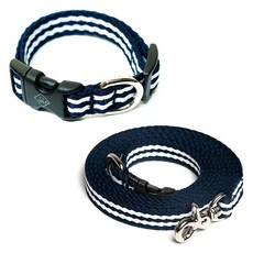 ATTI FRIEND 寵物項圈 + 免持牽繩組合, 海洋藍, 1套