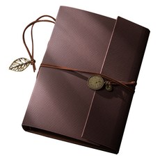 DAYSOY 日記記錄型自黏式相簿 TYPE 02, 16張, 深棕色