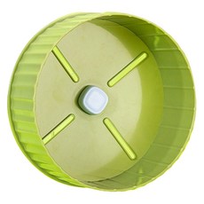 Yoreungae 單色低噪音小動物滾輪 17cm, 1個, 綠色