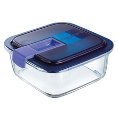 루미낙 이지박스 정사각 밀폐용기, 1개, 760ml