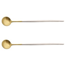 TABLE Art. Avella 霧光雙色長湯匙, 單一顏色, 2個