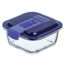 루미낙 이지박스 정사각 밀폐용기, 1개, 380ml