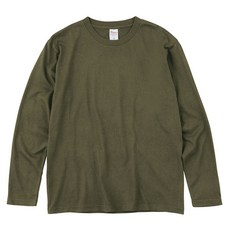 루나걸 여성용 17수 무지 라운드 긴팔 티셔츠 L24FT073006