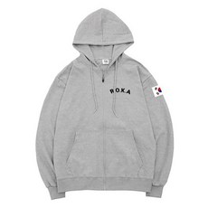 The Team 男女通用 特殊雙面布料 大尺碼 ROKA 連帽拉鍊外套